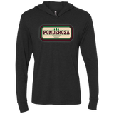 Ponderosa NL6021 Unisex Triblend LS Hooded T-Shirt