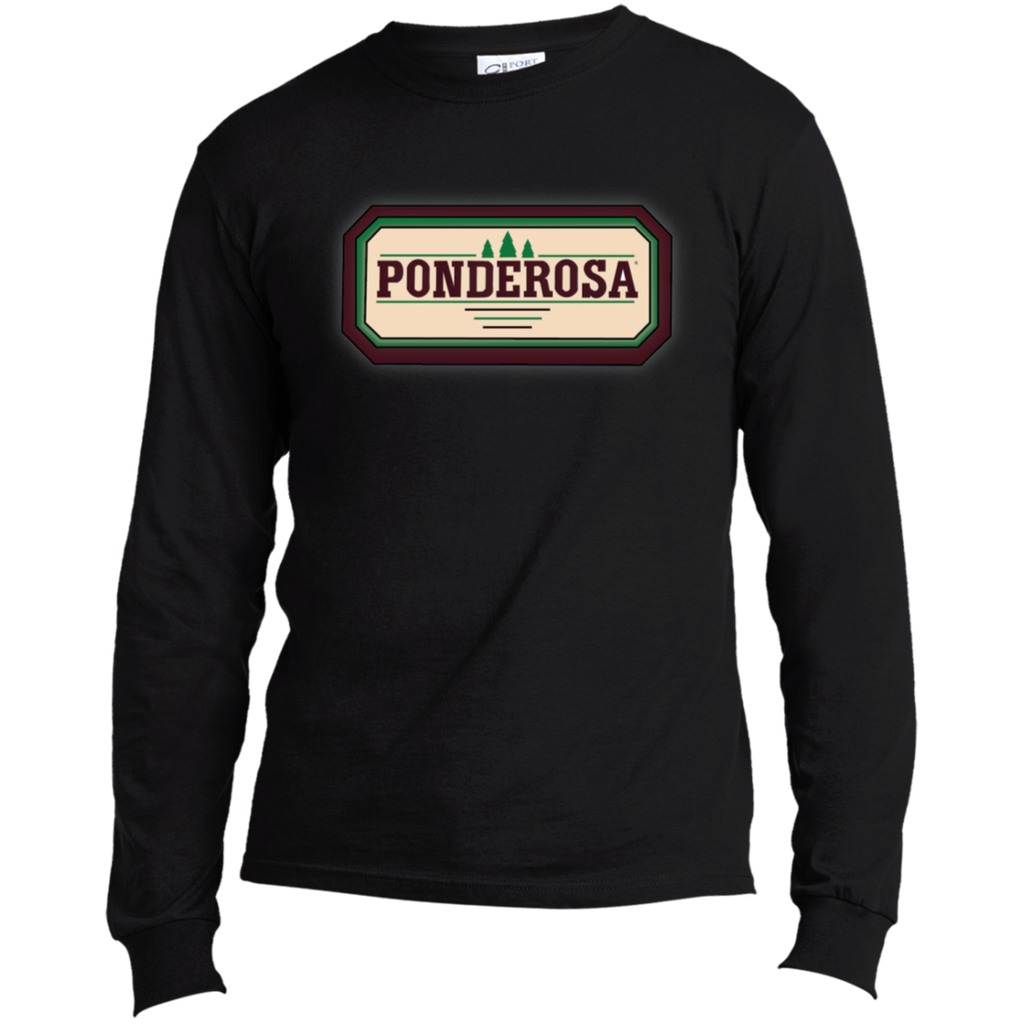 Ponderosa USA100LS Long Sleeve Made in the US T-Shirt