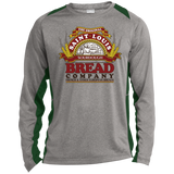 St. Louis Bread Co. ST361LS Long Sleeve Heather Colorblock Poly T-Shirt