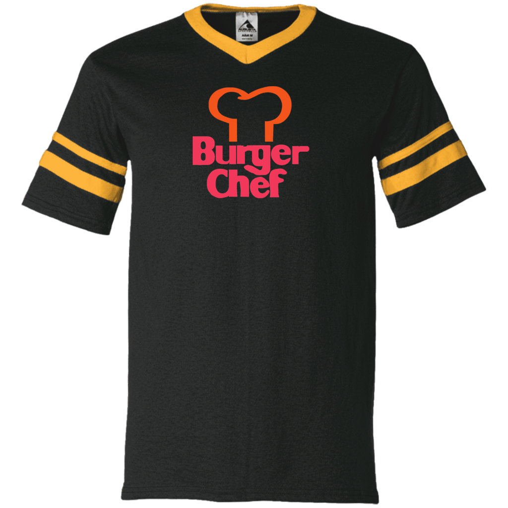 Burger Chef 360 V-Neck Sleeve Stripe Jersey
