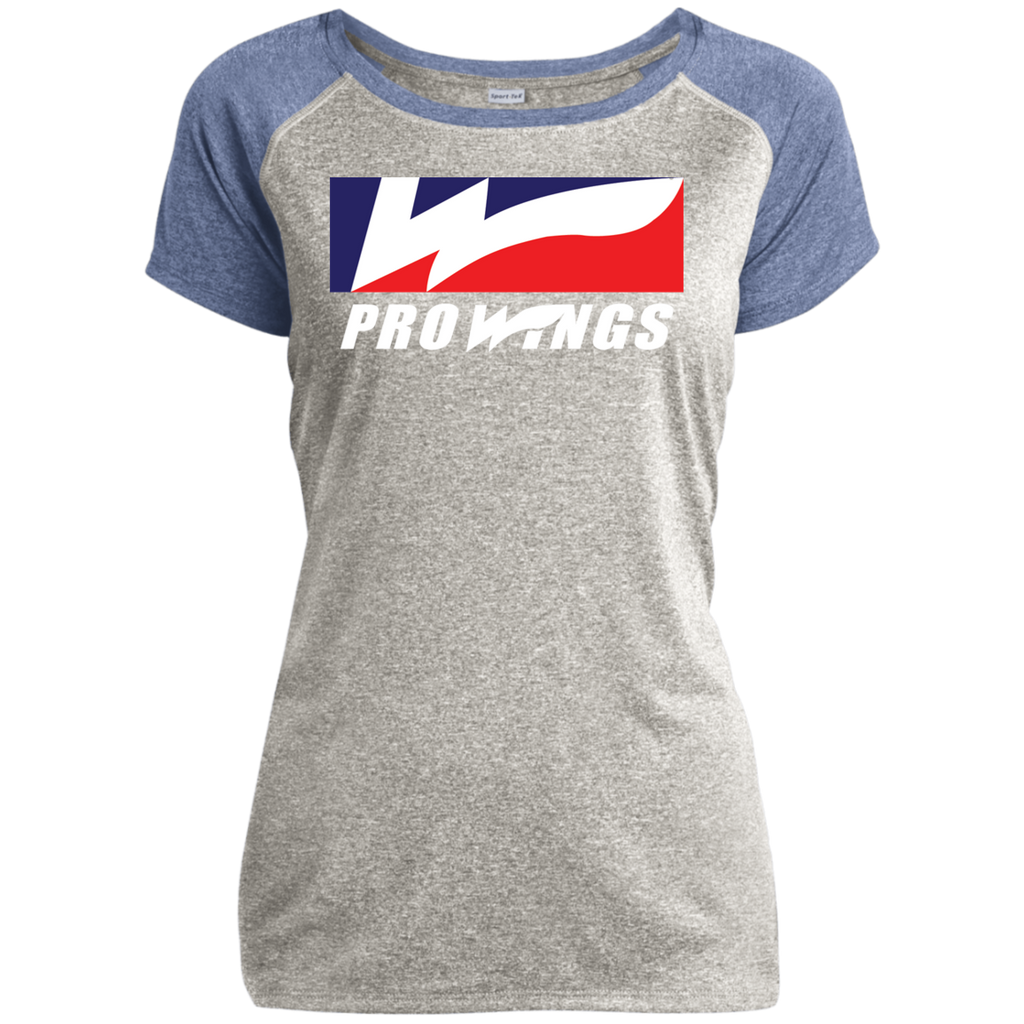 Pro Wings Ladies Heather on Heather Performance T-Shirt