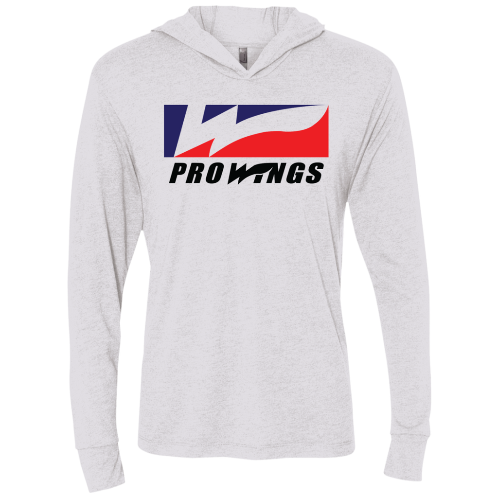 Pro Wings Unisex Triblend LS Hooded T-Shirt