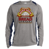 St. Louis Bread Co. ST361LS Long Sleeve Heather Colorblock Poly T-Shirt