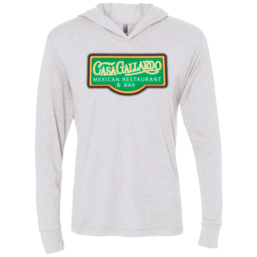 Casa Gallardo NL6021 Unisex Triblend LS Hooded T-Shirt