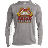 St. Louis Bread Co. ST361LS Long Sleeve Heather Colorblock Poly T-Shirt
