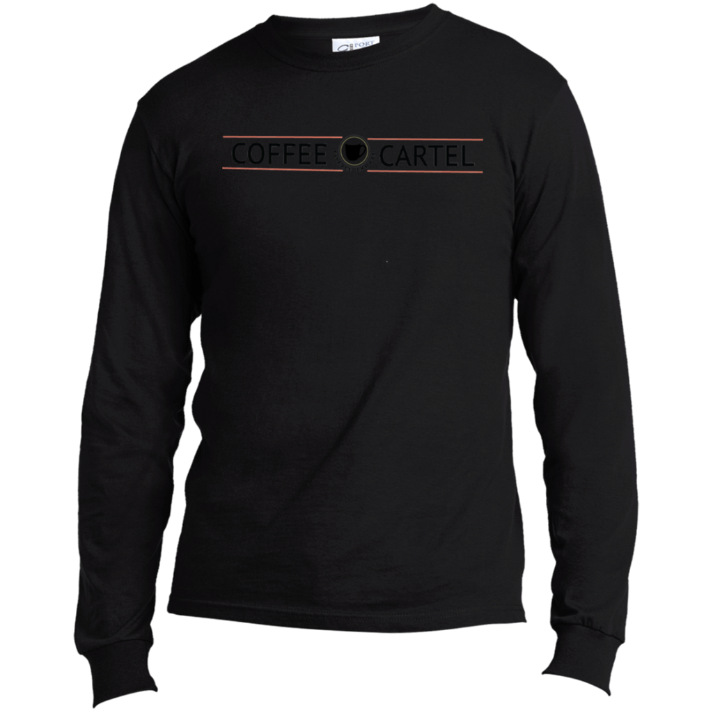 Coffee Cartel USA100LS Long Sleeve Made in the US T-Shirt
