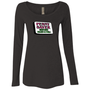 Penny Saver NL6731 Ladies' Triblend LS Scoop