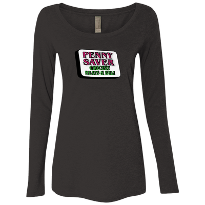 Penny Saver NL6731 Ladies' Triblend LS Scoop