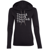 There Their Thurr 887L Ladies' LS T-Shirt Hoodie