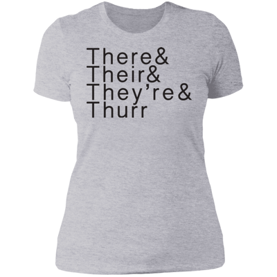 There Their Thurr NL3900 Ladies' Boyfriend T-Shirt