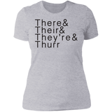 There Their Thurr NL3900 Ladies' Boyfriend T-Shirt