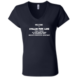 O'Fallon Park B6005 Ladies' Jersey V-Neck T-Shirt