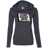 887L Ladies' LS T-Shirt Hoodie