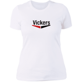 Vickers Black NL3900 Ladies' Boyfriend T-Shirt