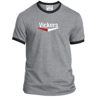 Vickers White PC54R Ringer Tee