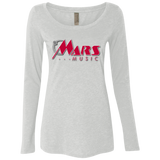 Mars Music NL6731 Ladies' Triblend LS Scoop