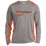 St. Louis Spirits ST361LS Long Sleeve Heather Colorblock Poly T-Shirt