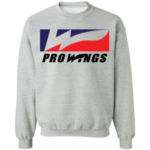 Pro Wings Crewneck Pullover Sweatshirt  8 oz.