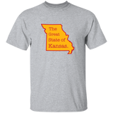 Great State Of Kansas G500 5.3 oz. T-Shirt