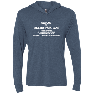 O'Fallon Park NL6021 Unisex Triblend LS Hooded T-Shirt