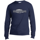 Checkerdome White USA100LS Long Sleeve Made in the US T-Shirt