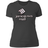 Jamestown Mall White NL3900 Ladies' Boyfriend T-Shirt