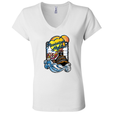 Mississippi Nights B6005 Ladies' Jersey V-Neck T-Shirt