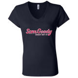 Sam Goody B6005 Ladies' Jersey V-Neck T-Shirt