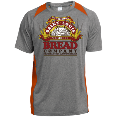 St. Louis Bread Co. ST361 Heather Colorblock Poly T-Shirt