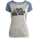 River Roads Mall LST362 Ladies Heather on Heather Performance T-Shirt