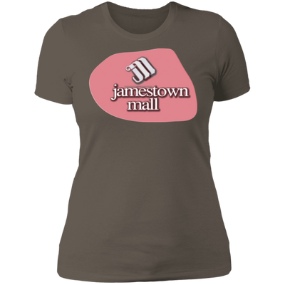 Jamestown Mall Red NL3900 Ladies' Boyfriend T-Shirt