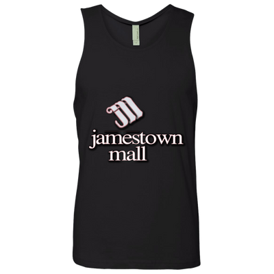 Jamestown Mall White NL3633 Men's Cotton Tank