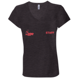 Saints Staff B6005 Ladies' Jersey V-Neck T-Shirt