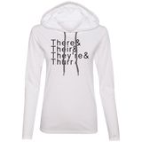 There Their Thurr 887L Ladies' LS T-Shirt Hoodie