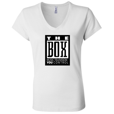 The Box B6005 Ladies' Jersey V-Neck T-Shirt