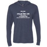 O'Fallon Park NL6021 Unisex Triblend LS Hooded T-Shirt