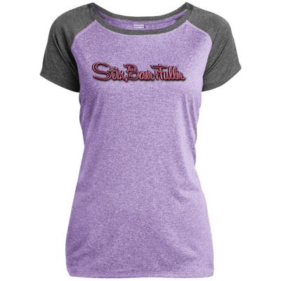 Stix Baer + Fuller LST362 Ladies Heather on Heather Performance T-Shirt