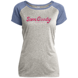 Sam Goody LST362 Ladies Heather on Heather Performance T-Shirt