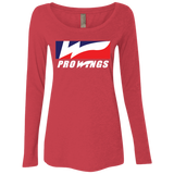 Pro Wings  Ladies' Triblend LS Scoop