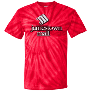 Jamestown Mall White CD100 100% Cotton Tie Dye T-Shirt