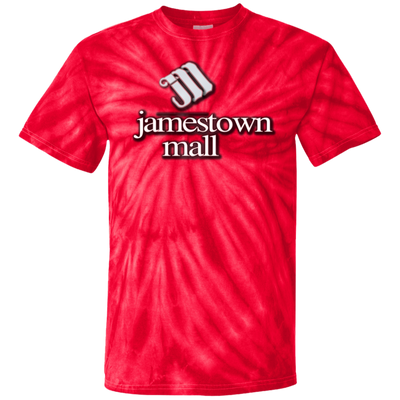 Jamestown Mall White CD100 100% Cotton Tie Dye T-Shirt