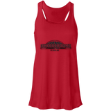 Checkerdome Black B8800 Flowy Racerback Tank