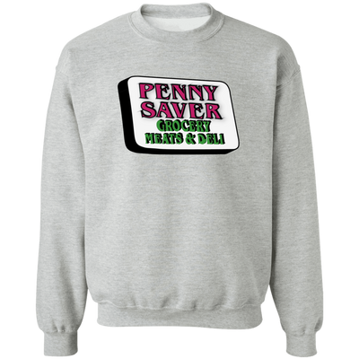 Penny Saver G180 Crewneck Pullover Sweatshirt  8 oz.