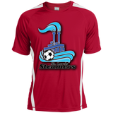 St. Louis Steamers Black ST351 Colorblock Dry Zone Crew