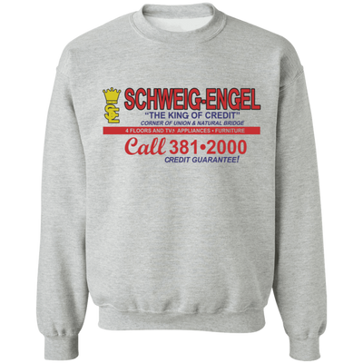 Schweig Engel G180 Crewneck Pullover Sweatshirt  8 oz.