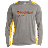 St. Louis Spirits ST361LS Long Sleeve Heather Colorblock Poly T-Shirt