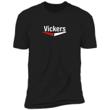 Vickers White NL3600 Premium Short Sleeve T-Shirt