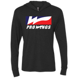 Pro Wings Unisex Triblend LS Hooded T-Shirt