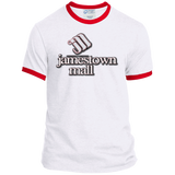 Jamestown Mall White PC54R Ringer Tee