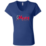 Mars Music B6005 Ladies' Jersey V-Neck T-Shirt